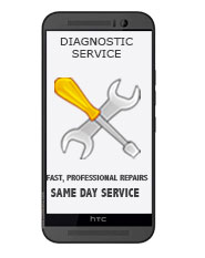 HTC One M9  Play Diagnostic Service / Repair Estimate