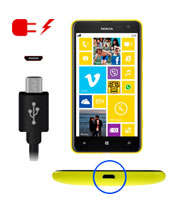 Nokia Lumia 925 Charging Port Repair Service