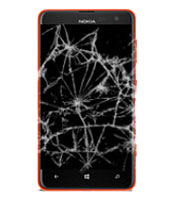 Nokia Lumia 525 Cracked, Broken or Damaged Screen Repair