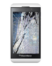 Blackberry Z10 Cracked, Broken or Damaged Screen Repair