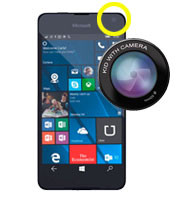 Microsoft Lumia 950 XL Front Camera Repair Service